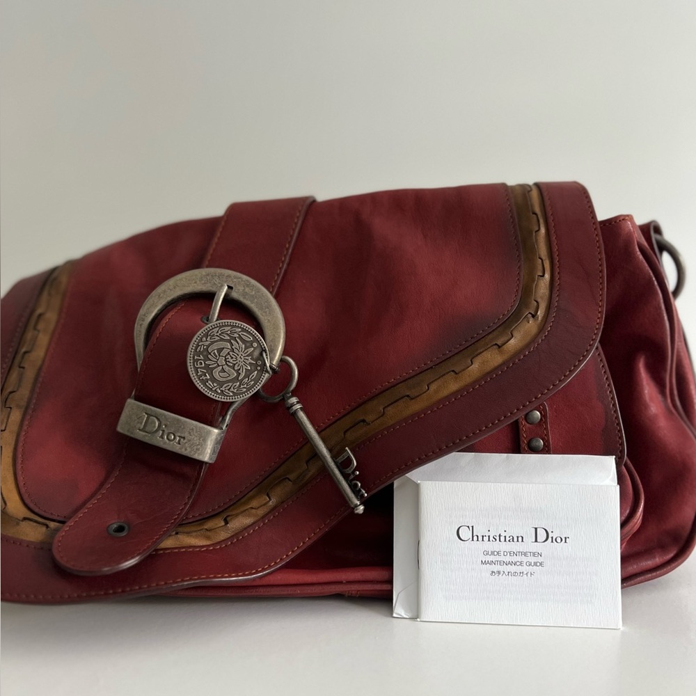 Authentic Vintage Christian Dior Gaucho Saddle Bag - Picture 15 of 15